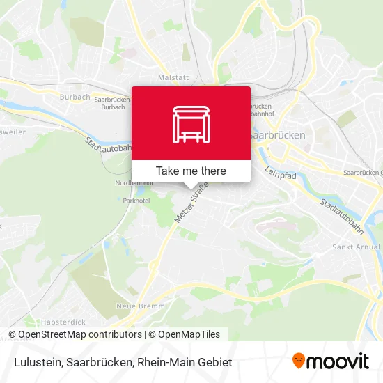 Карта Lulustein, Saarbrücken
