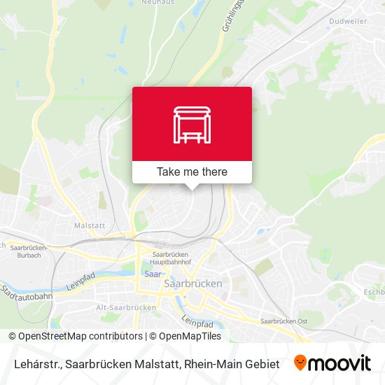 Lehárstr., Saarbrücken Malstatt map