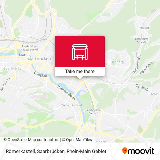 Römerkastell, Saarbrücken map