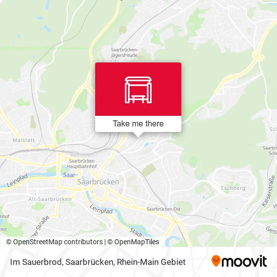 Карта Im Sauerbrod, Saarbrücken