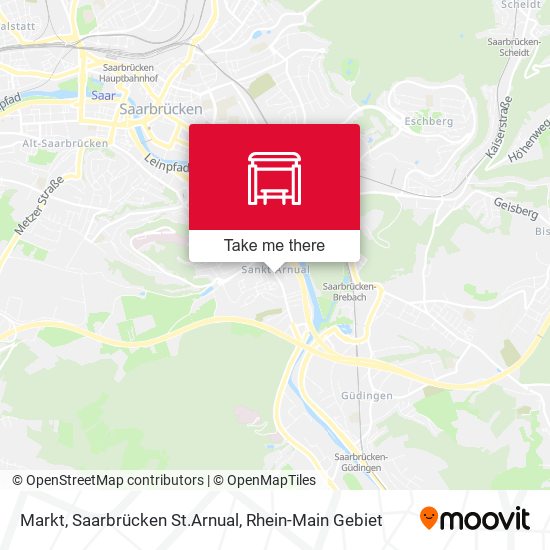 Markt, Saarbrücken St.Arnual map