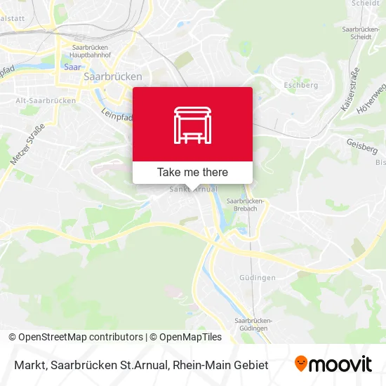 Карта Markt, Saarbrücken St.Arnual