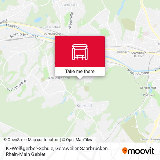 K.-Weißgerber-Schule, Gersweiler Saarbrücken map