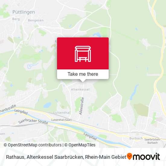 Rathaus, Altenkessel Saarbrücken map