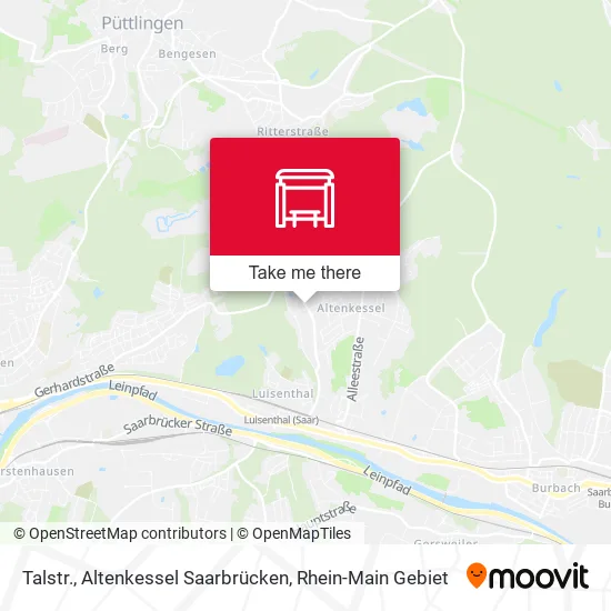 Карта Talstr., Altenkessel Saarbrücken