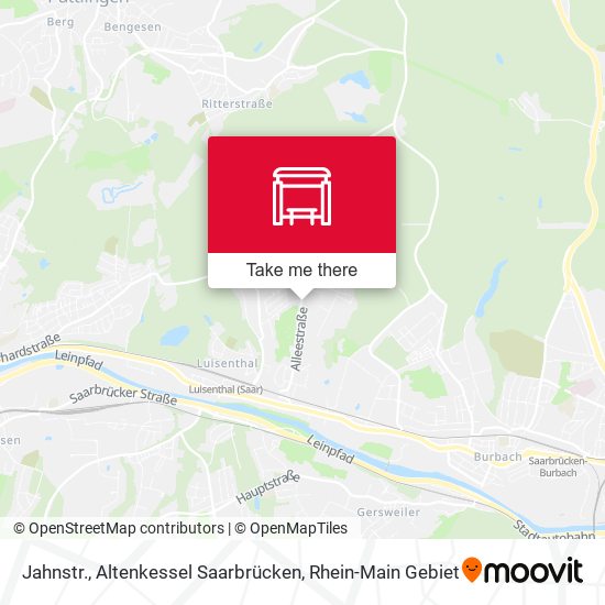 Jahnstr., Altenkessel Saarbrücken map