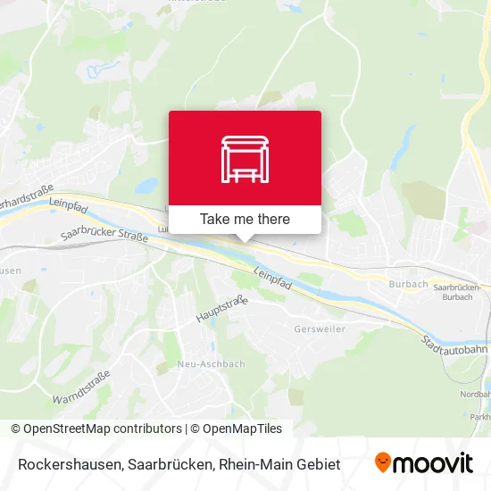 Карта Rockershausen, Saarbrücken