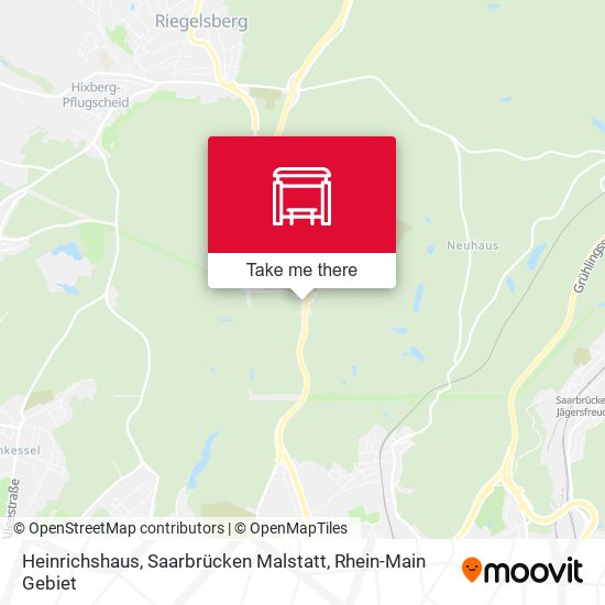 Heinrichshaus, Saarbrücken Malstatt map