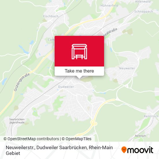 Neuweilerstr., Dudweiler Saarbrücken map