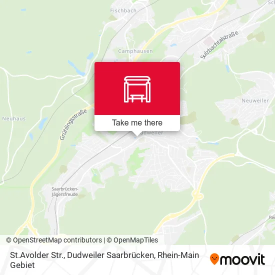 St.Avolder Str., Dudweiler Saarbrücken map