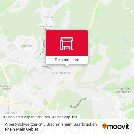 Albert-Schweitzer-Str., Bischmisheim Saarbrücken map