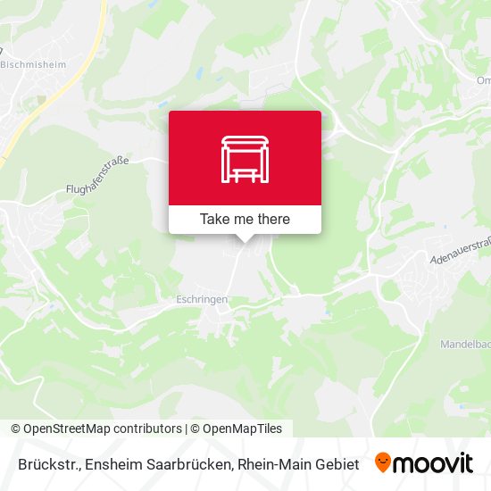 Карта Brückstr., Ensheim Saarbrücken