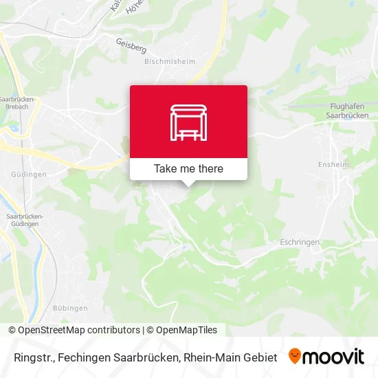 Карта Ringstr., Fechingen Saarbrücken