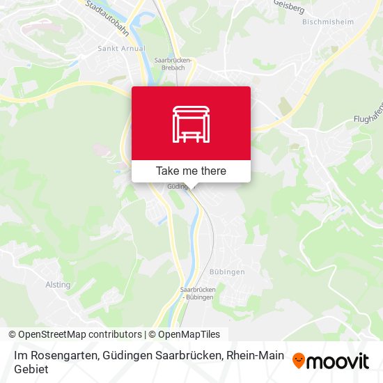 Im Rosengarten, Güdingen Saarbrücken map