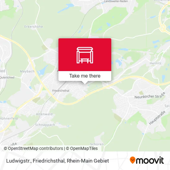 Карта Ludwigstr., Friedrichsthal