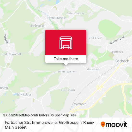 Forbacher Str., Emmersweiler Großrosseln map