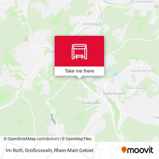 Im Roth, Großrosseln map