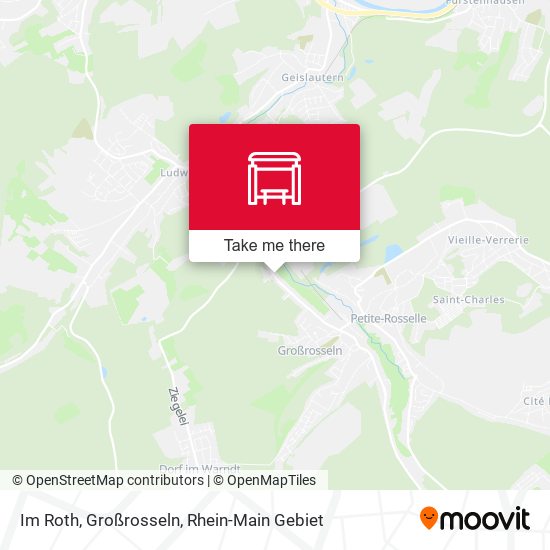 Карта Im Roth, Großrosseln