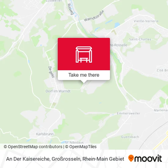 Карта An Der Kaisereiche, Großrosseln