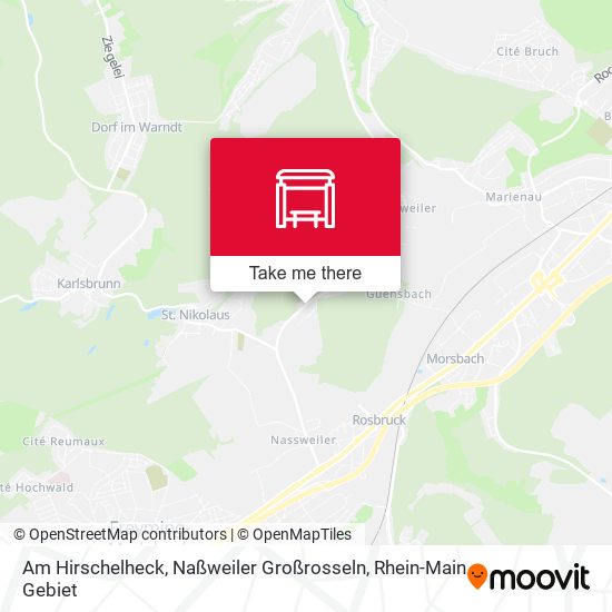 Am Hirschelheck, Naßweiler Großrosseln map