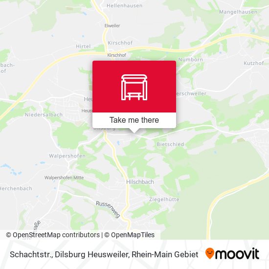 Schachtstr., Dilsburg Heusweiler map