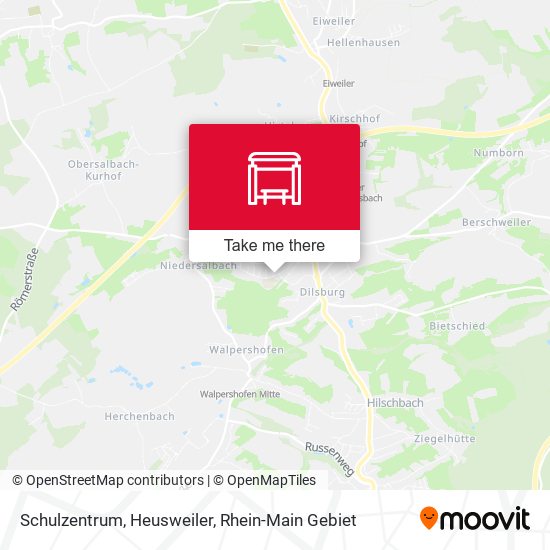 Карта Schulzentrum, Heusweiler