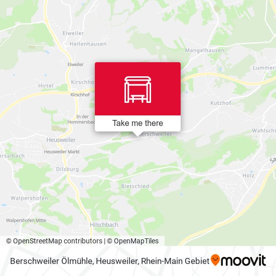 Berschweiler Ölmühle, Heusweiler map