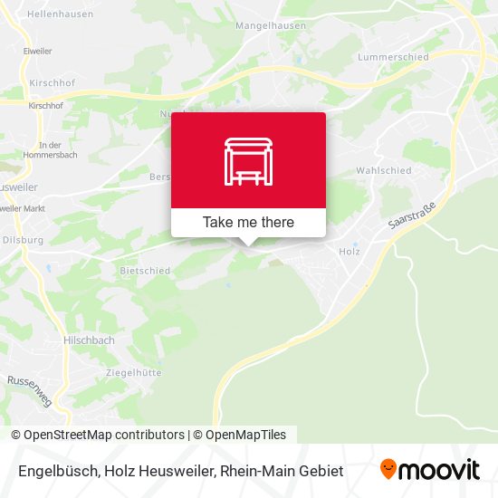 Engelbüsch, Holz Heusweiler map