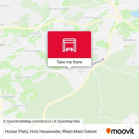 Карта Holzer Platz, Holz Heusweiler