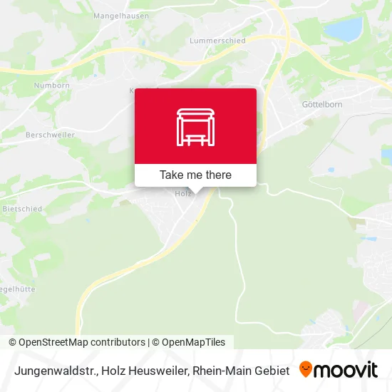 Карта Jungenwaldstr., Holz Heusweiler