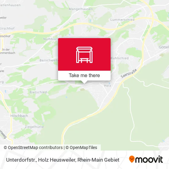 Карта Unterdorfstr., Holz Heusweiler