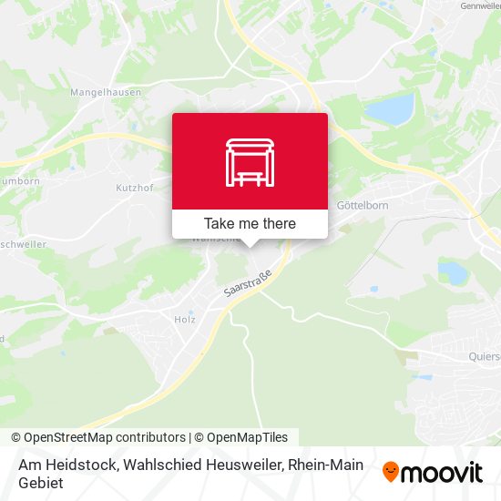 Am Heidstock, Wahlschied Heusweiler map