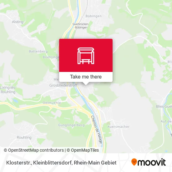 Карта Klosterstr., Kleinblittersdorf