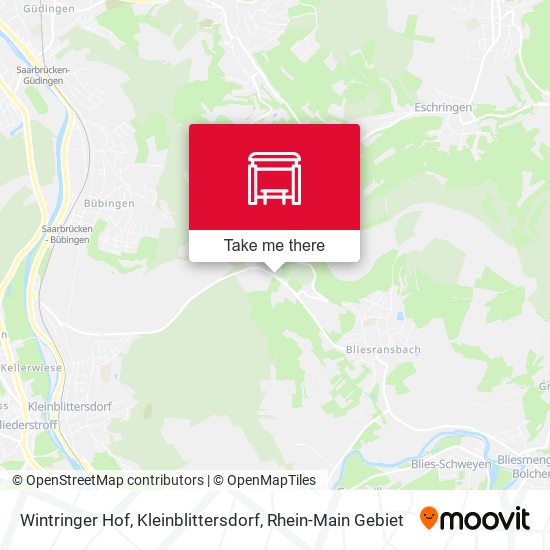 Wintringer Hof, Kleinblittersdorf map