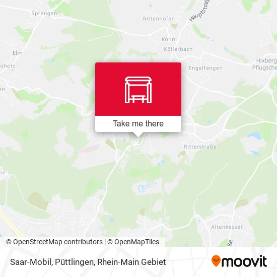 Карта Saar-Mobil, Püttlingen