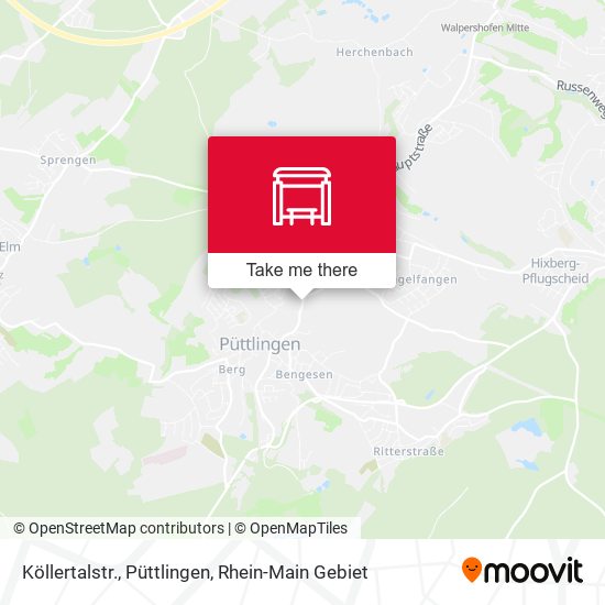 Карта Köllertalstr., Püttlingen