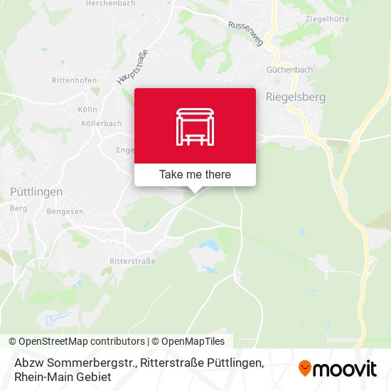 Abzw Sommerbergstr., Ritterstraße Püttlingen map