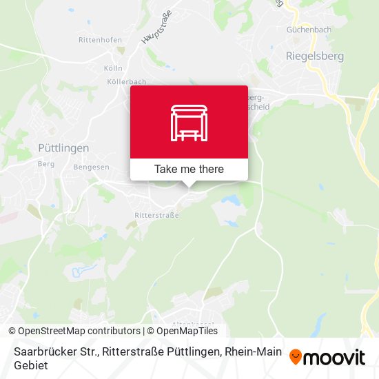 Saarbrücker Str., Ritterstraße Püttlingen map