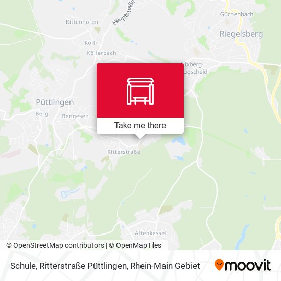 Schule, Ritterstraße Püttlingen map