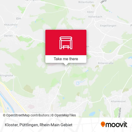 Карта Kloster, Püttlingen