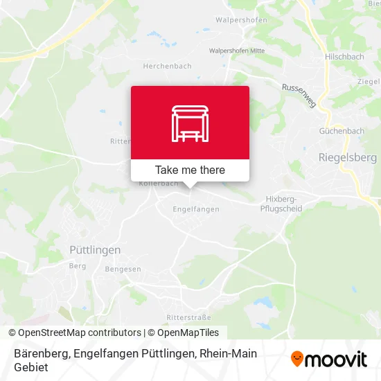 Карта Bärenberg, Engelfangen Püttlingen