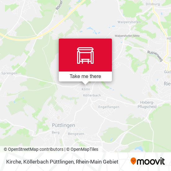 Kirche, Köllerbach Püttlingen map