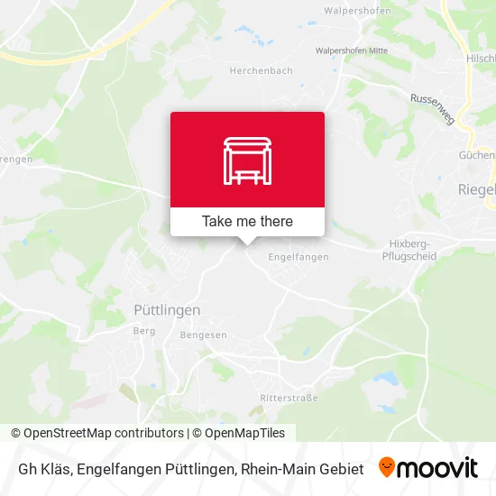 Карта Gh Kläs, Engelfangen Püttlingen
