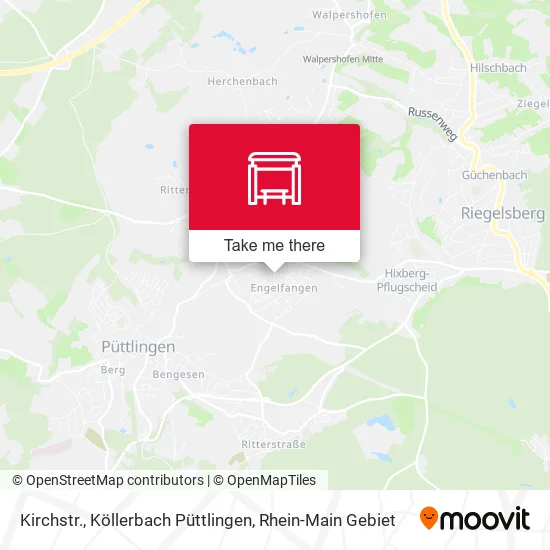 Карта Kirchstr., Köllerbach Püttlingen