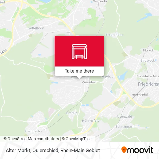Карта Alter Markt, Quierschied