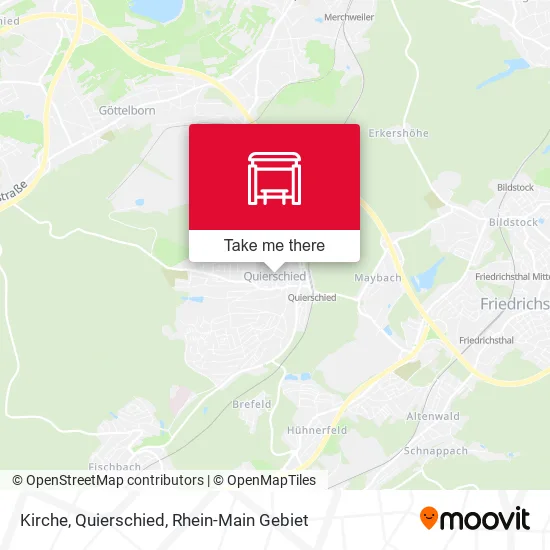 Карта Kirche, Quierschied