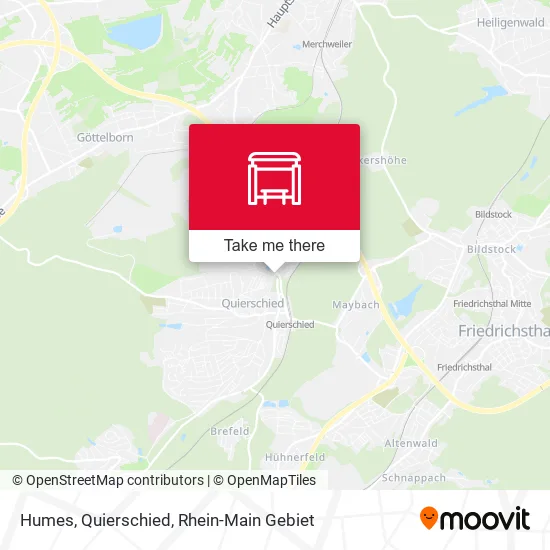 Карта Humes, Quierschied