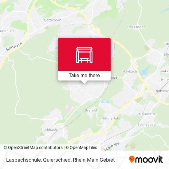 Карта Lasbachschule, Quierschied