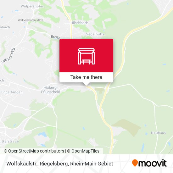 Wolfskaulstr., Riegelsberg map
