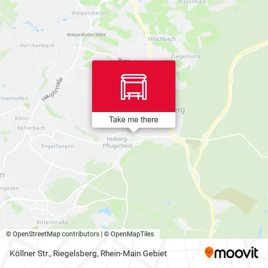 Карта Köllner Str., Riegelsberg